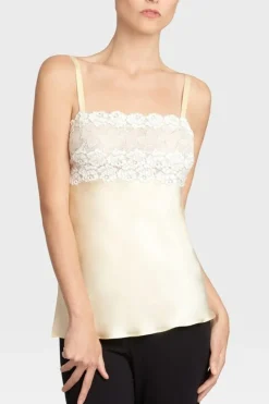 Rose Parfait Camisole with Lace