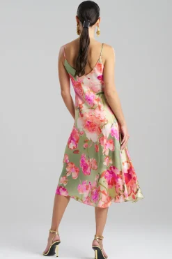 Sakura Matsuri Silk Slip Dress