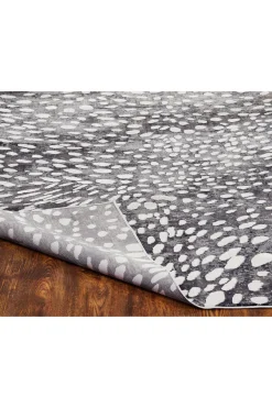 Serengeti- Charcoal Spotted Rug