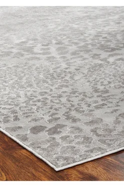 Serengeti- Grey Leopard Rug
