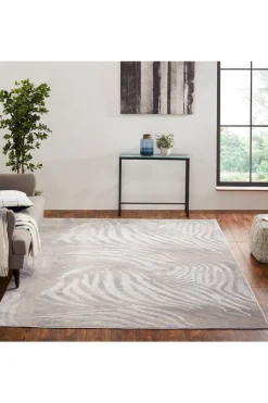 Serengeti- Neutral Zebra Rug