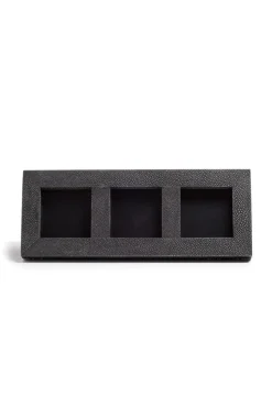 Shagreen Triple Photo Frame