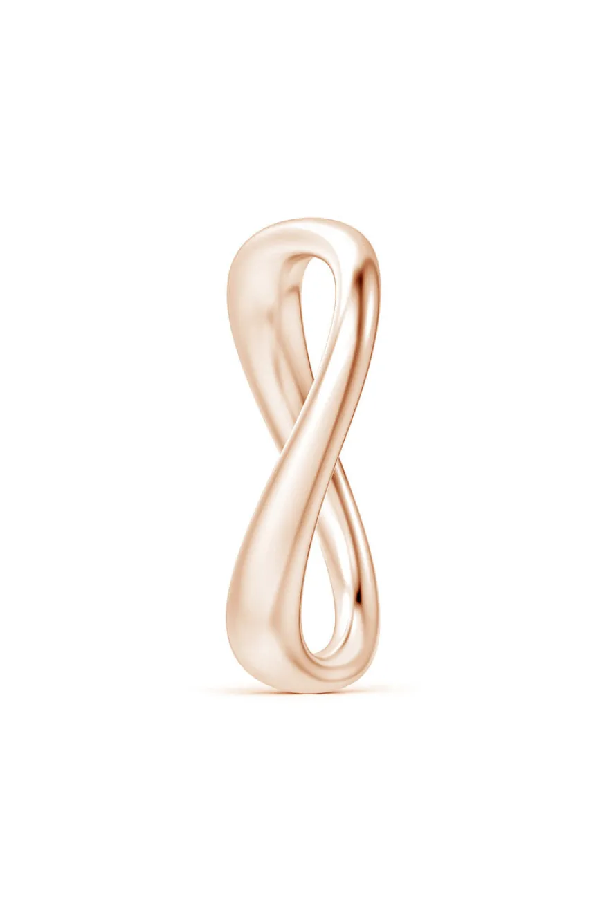 Shangri-La Brushstroke 14K Gold Stacking Ring