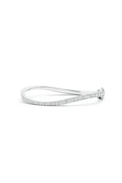 Shangri-La Brushstroke 14K Gold and Diamond Full Bracelet