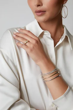 Shangri-La Brushstroke 14K Gold Bracelet