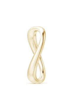 Shangri-La Brushstroke 14K Gold Stacking Ring