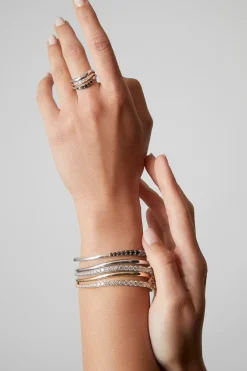 Shangri-La Brushstroke 14K Gold Stacking Ring