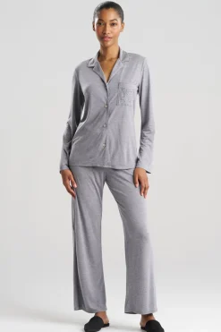 Shangri-La Embroidered TENCEL™ Notch PJ