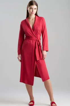 Shangri-La Embroidered TENCEL™ Robe
