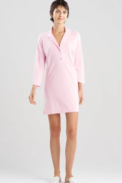 Shangri-La Embroidered TENCEL™ Sleepshirt