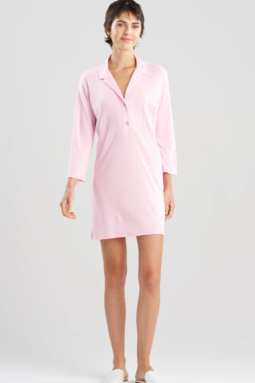 Shangri-La Embroidered TENCEL™ Sleepshirt