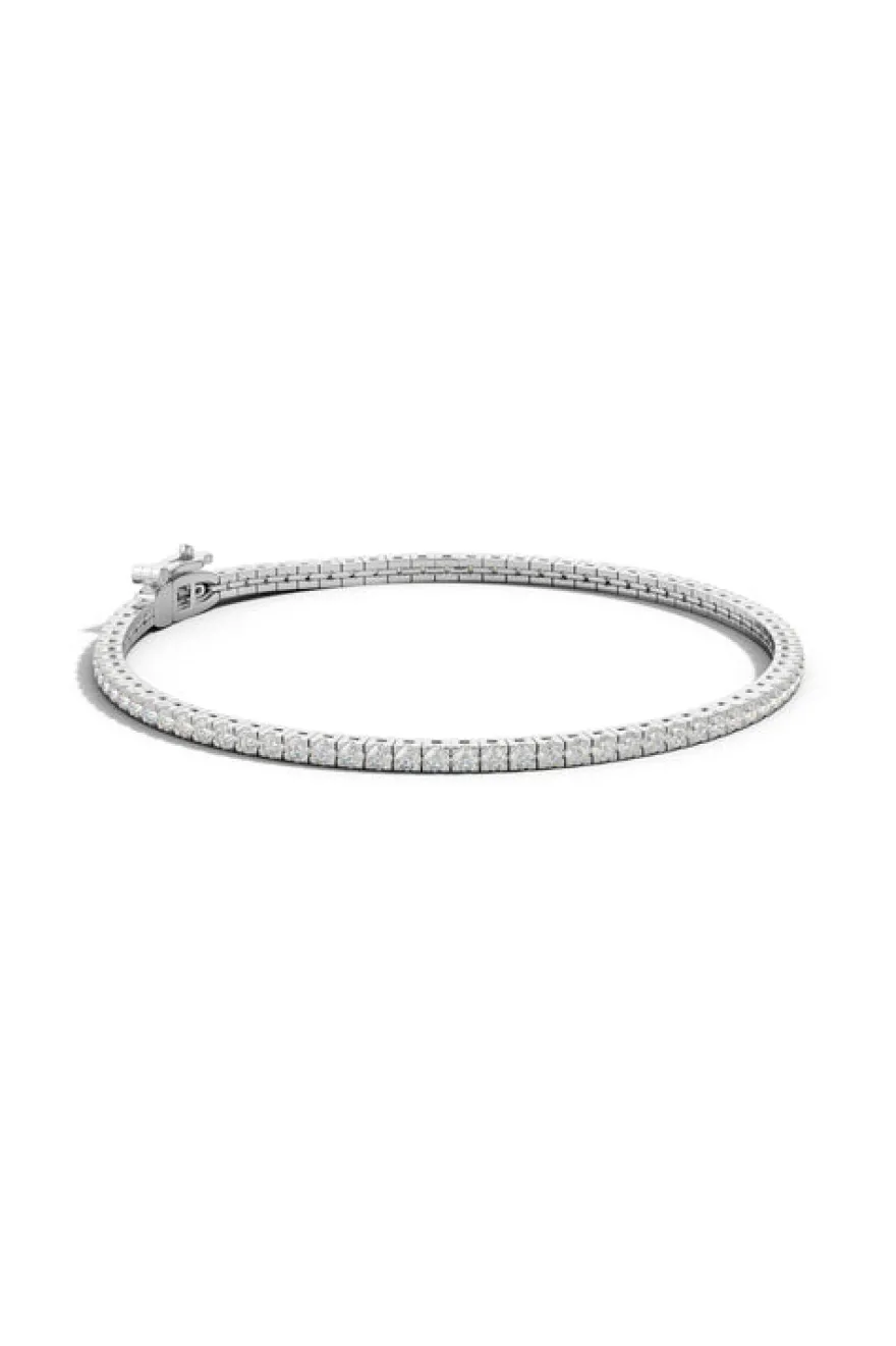 Shangri-La 14K Gold and Diamond Tennis Bracelet