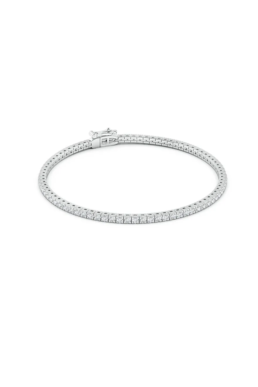 Shangri-La 14K Gold and Diamond Tennis Bracelet
