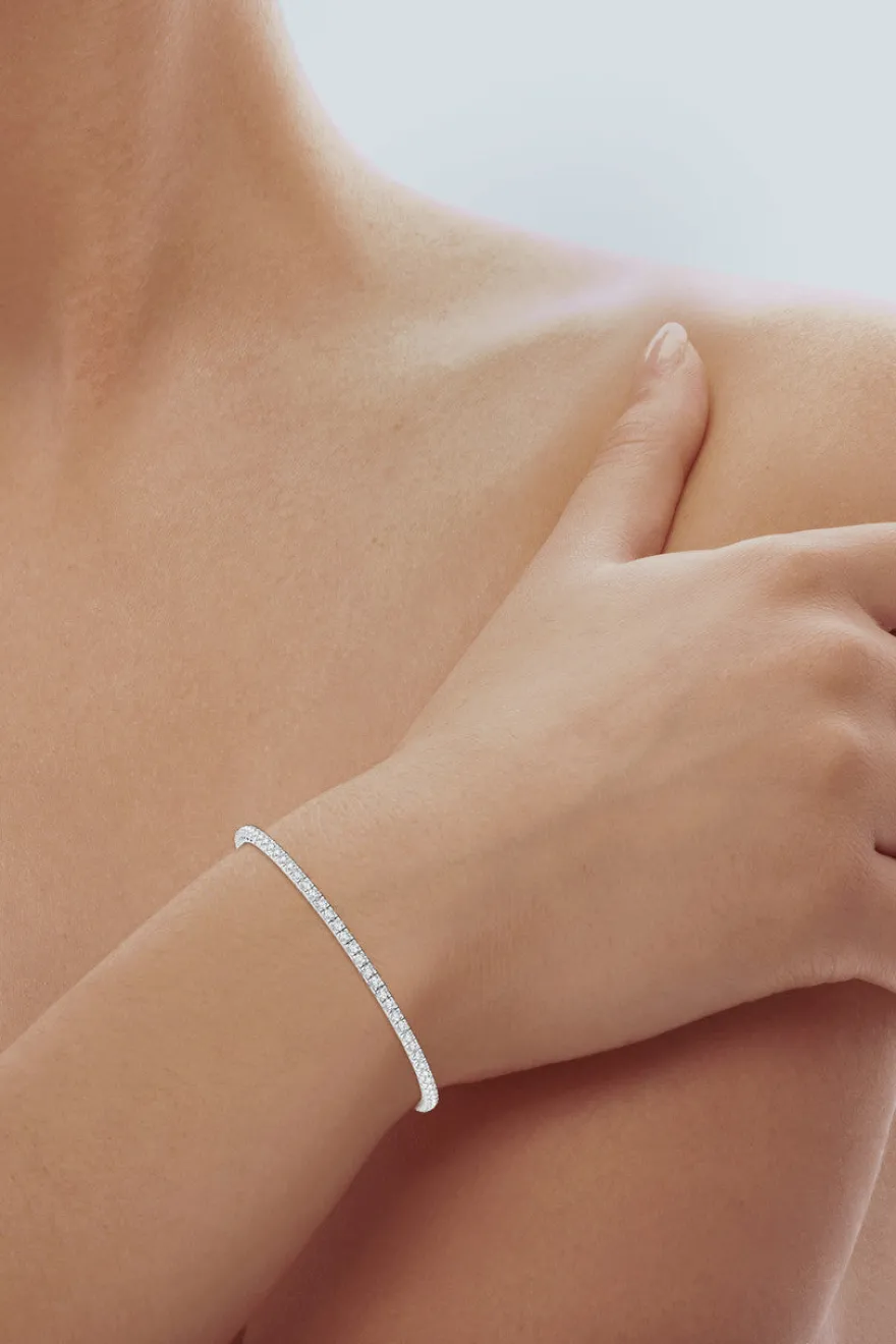 Shangri-La 14K Gold and Diamond Tennis Bracelet