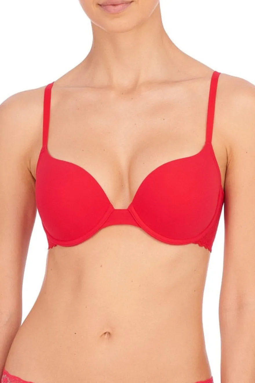 Sheer Glamour Push-Up Bra