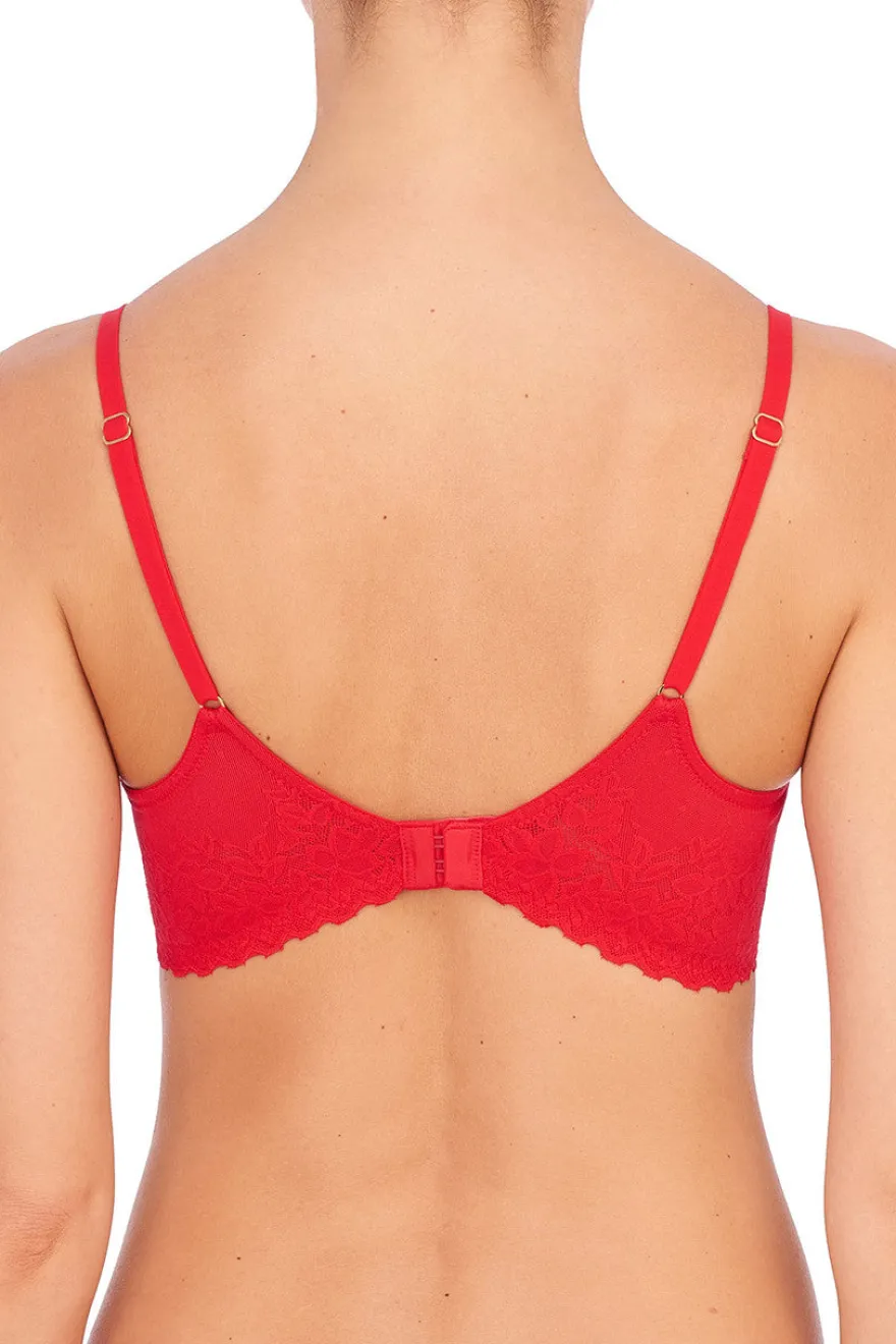 Sheer Glamour Push-Up Bra