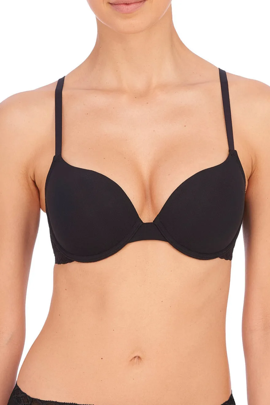 Sheer Glamour Push-Up Bra
