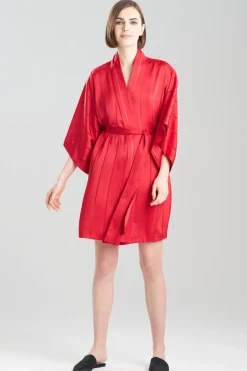 Sheer Stripe Jacquard Wrap