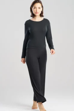 Skye Rib Ease Long Sleeve Top