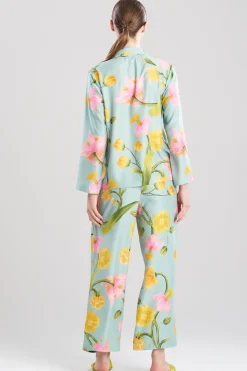 Solene Matte Charmeuse Notch PJ