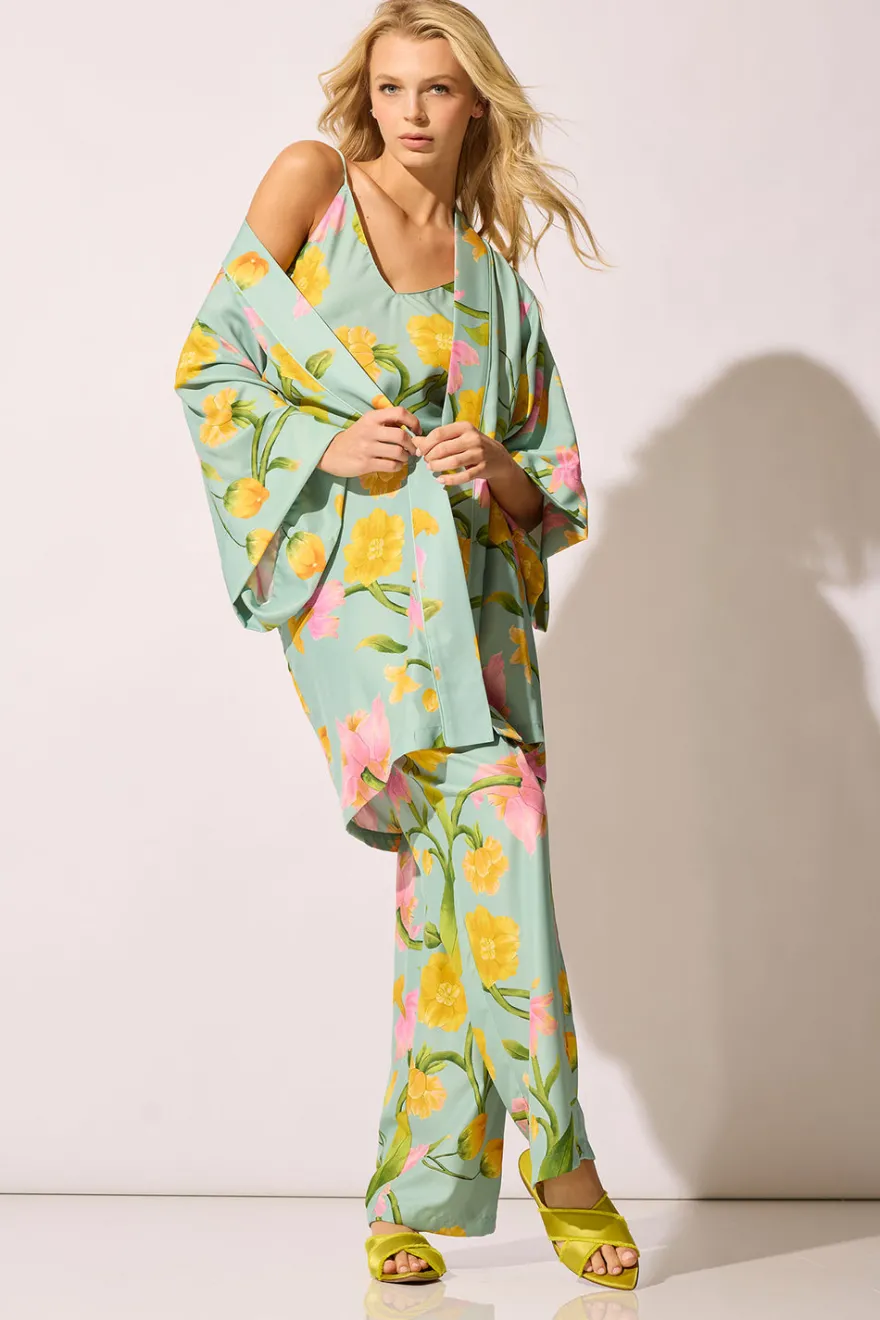 Solene Matte Charmeuse Wrap