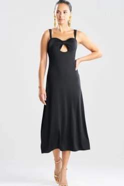Solid Jersey Maxi Dress