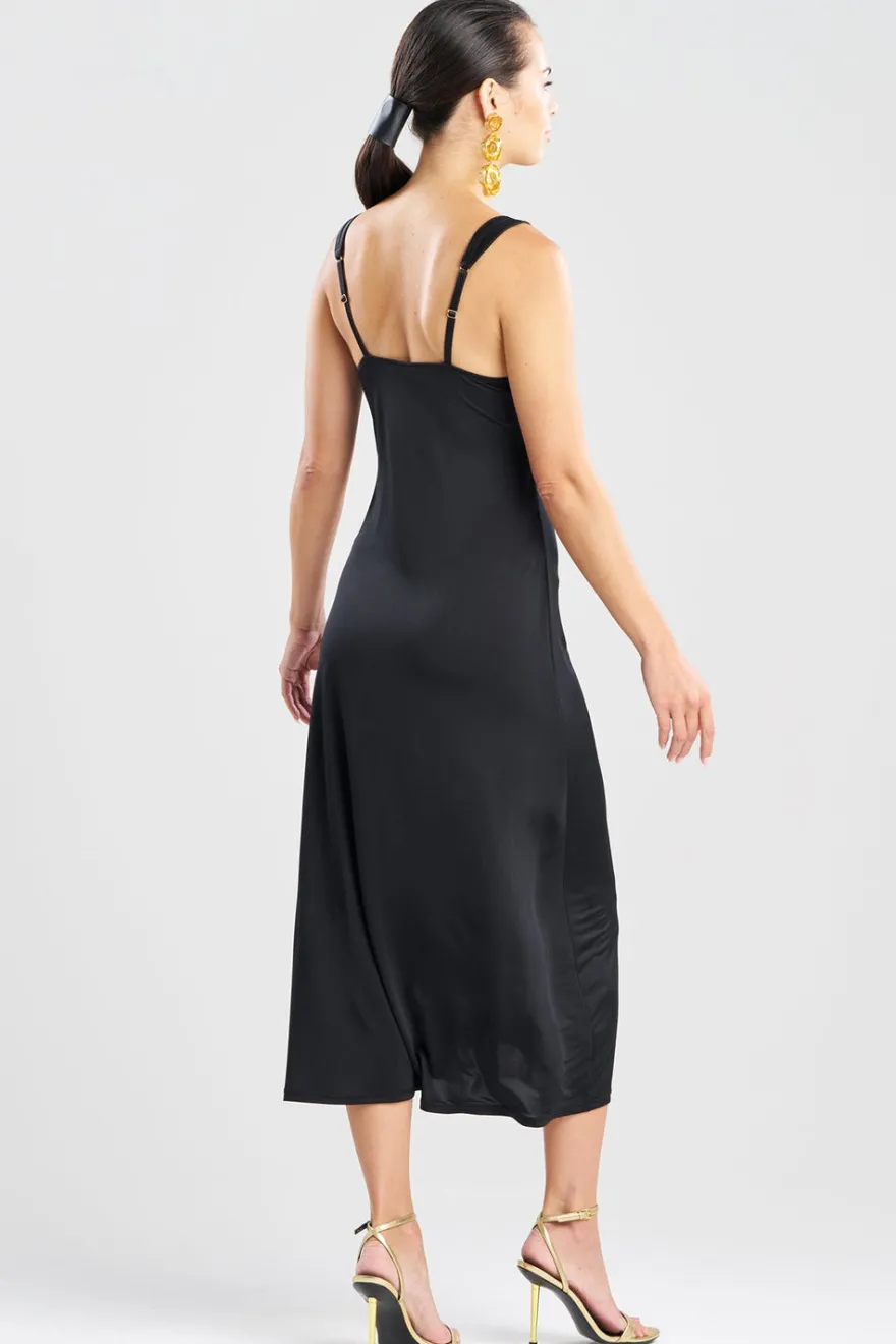 Solid Jersey Maxi Dress