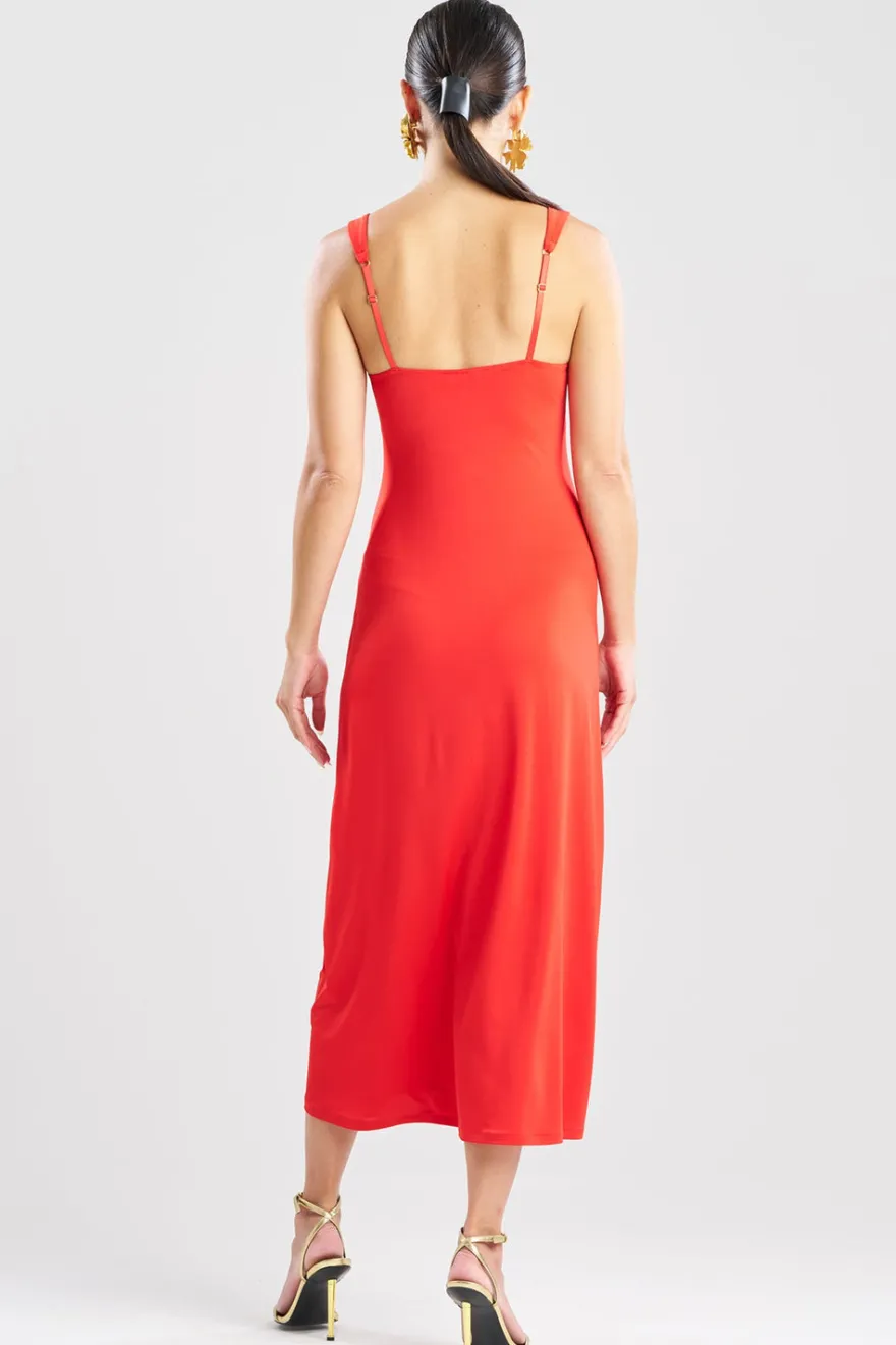 Solid Jersey Maxi Dress