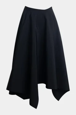 Taffeta Origami Maxi Skirt