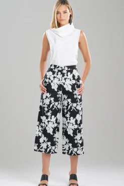 Tangier Embroidered Cotton Pants