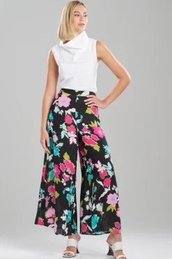 Tangier Printed Silk Georgette Pants