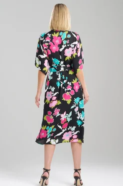 Tangier Printed Silk Georgette Shirtdress