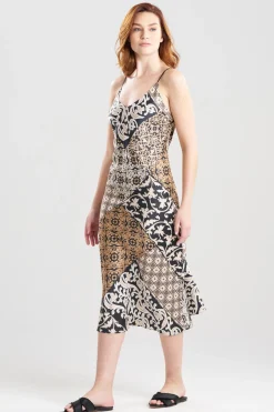 Tapestry Slip Dress
