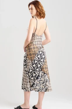 Tapestry Slip Dress