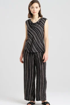 Tate Silk Modal Cowl Top PJ