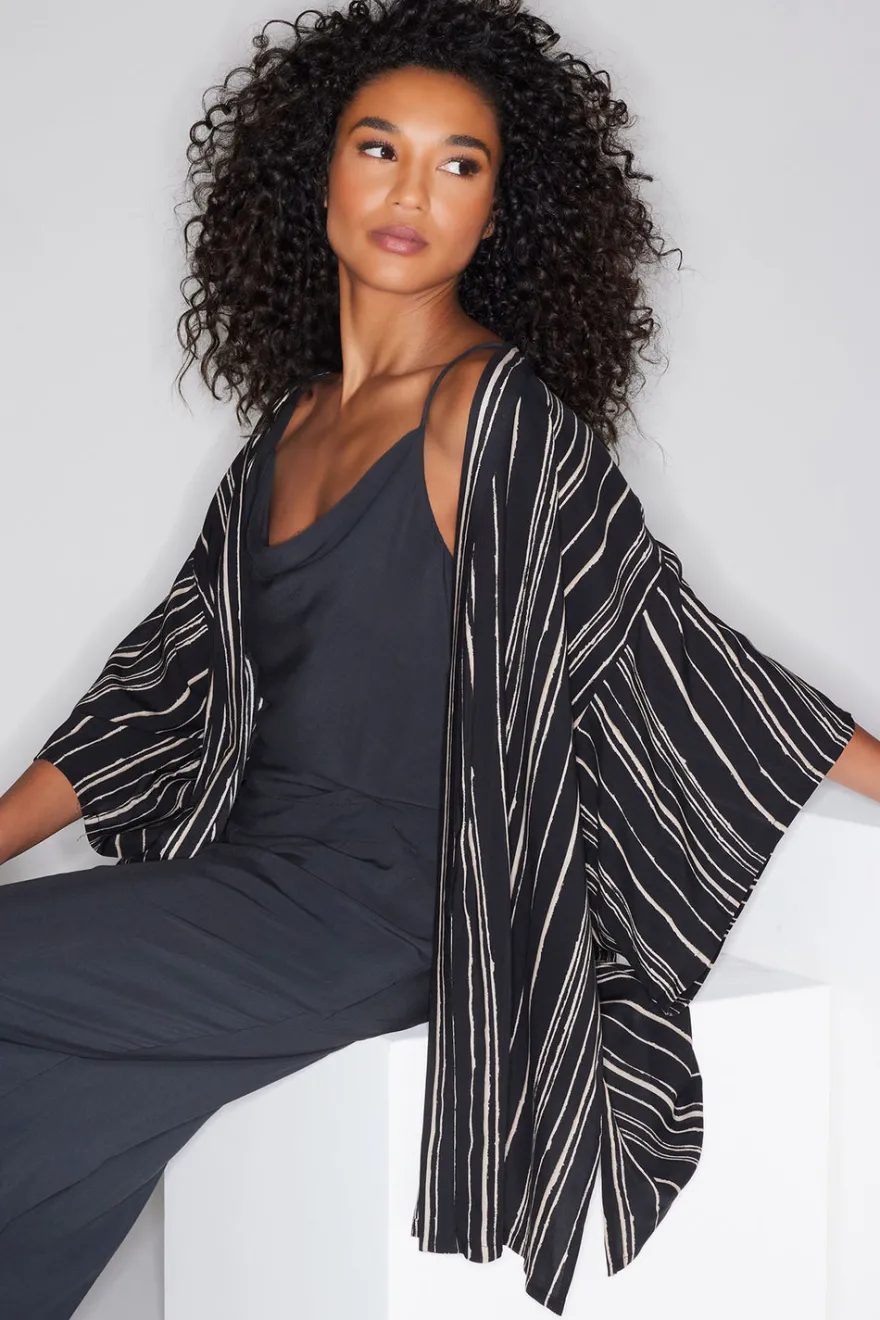 Tate Silk Modal Wrap