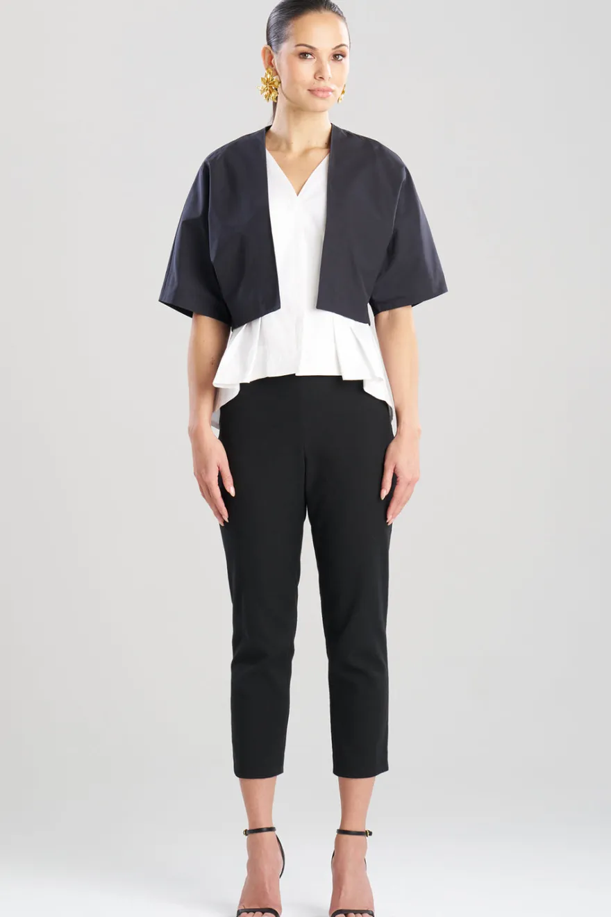 Tech Cotton Taffeta Bolero