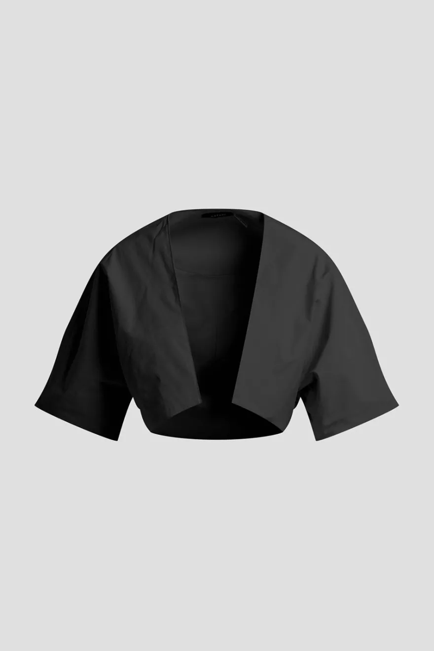 Tech Cotton Taffeta Bolero
