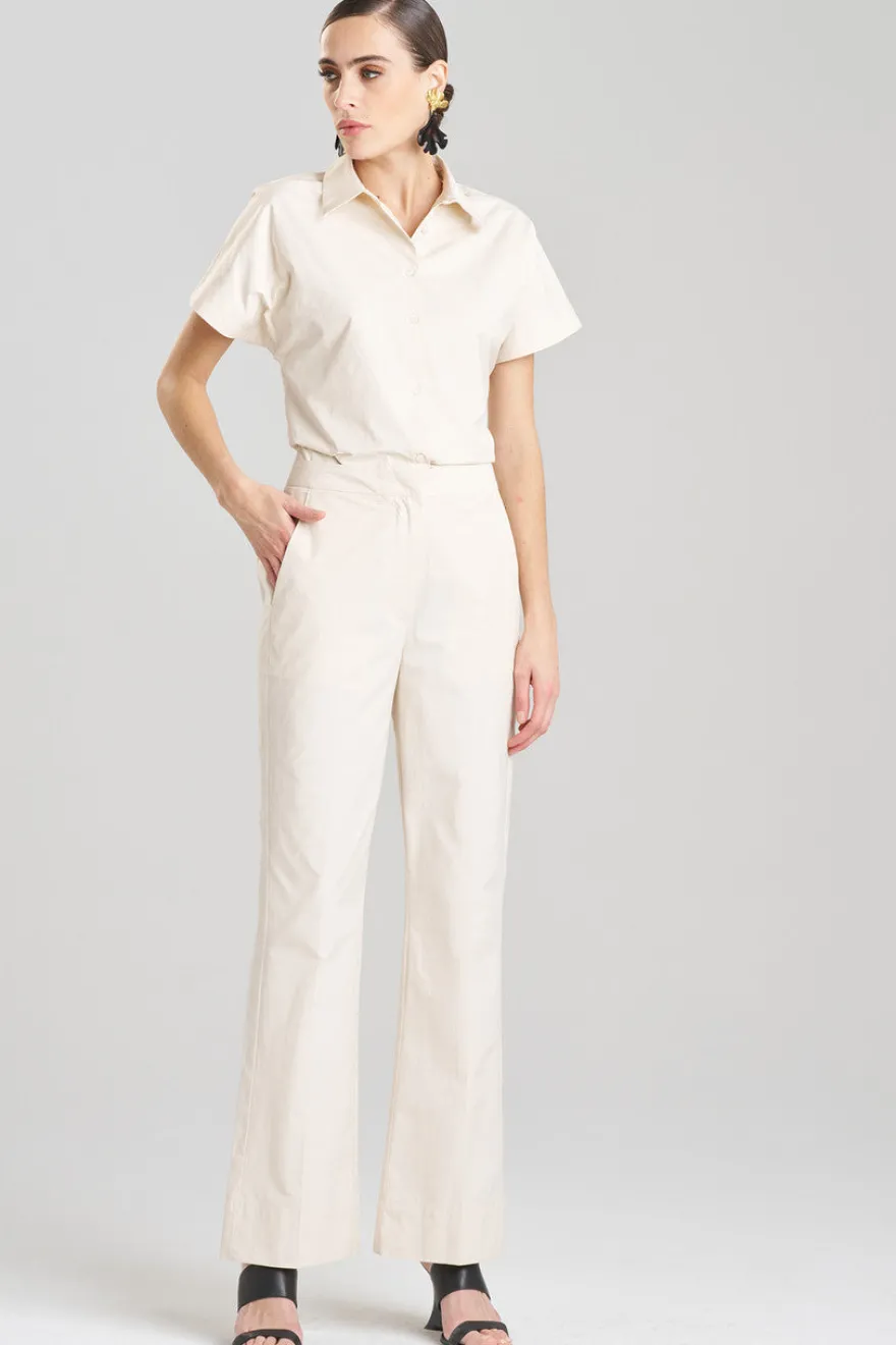 Tech Cotton Taffeta Pants