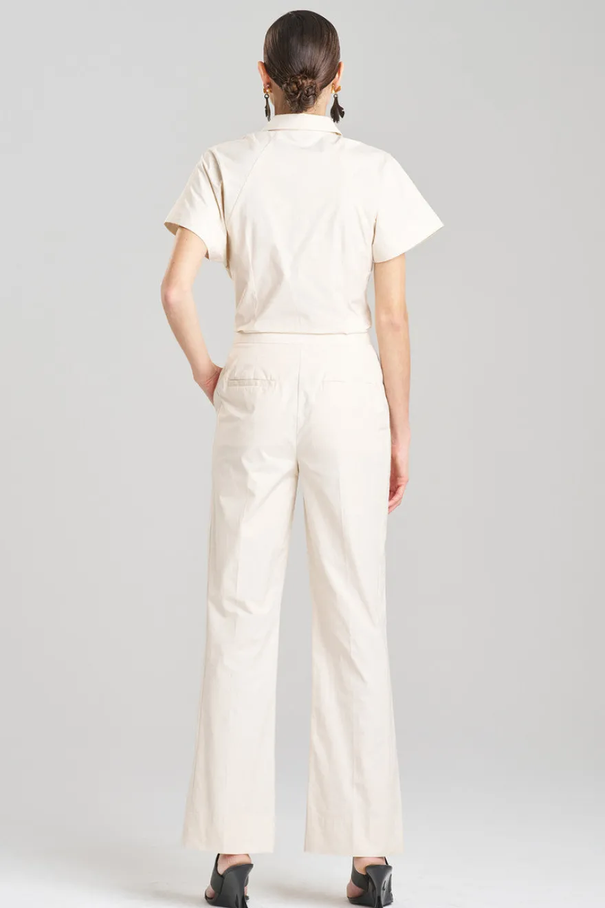 Tech Cotton Taffeta Pants