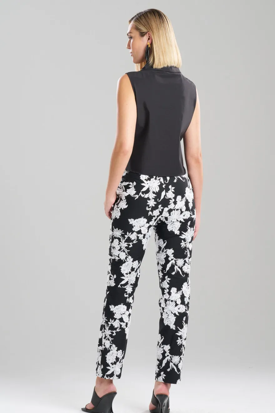 Techno Poplin Cowl Top