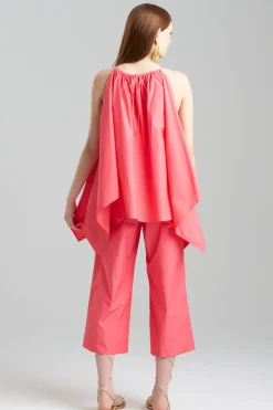 Techno Poplin Handkerchief Top