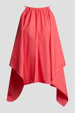 Techno Poplin Handkerchief Top