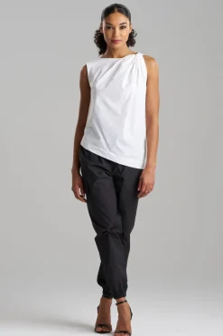 Techno Poplin Origami Top