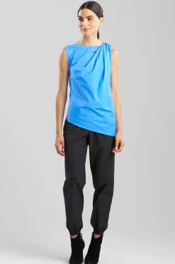 Techno Poplin Origami Top