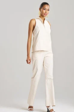 Techno Poplin Sleeveless Shirt