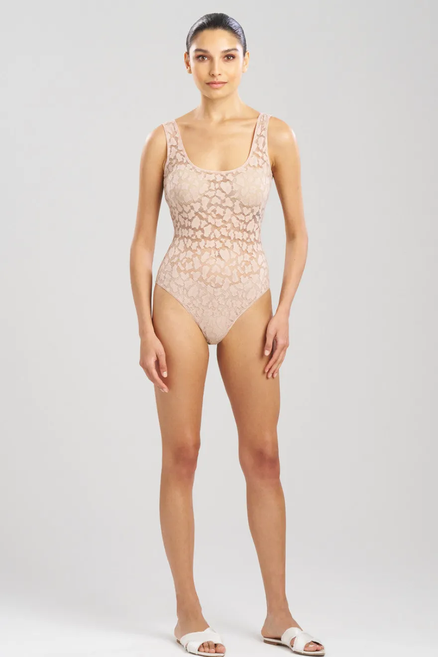 Temptation Sheer Allover Lace Bodysuit