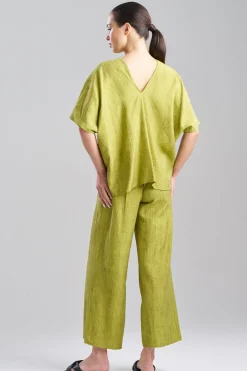 Terra Foil Crinkle Caftan Shirt