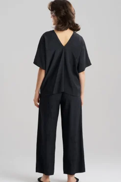 Terra Foil Crinkle Caftan Shirt