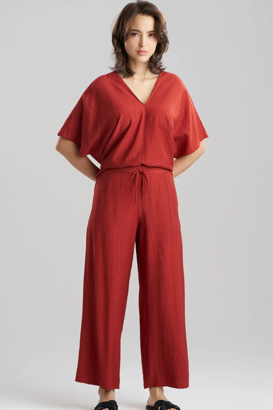 Terra Foil Crinkle Pants
